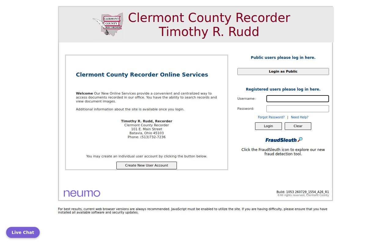 Miami Township residents directory CountyFusion deed search